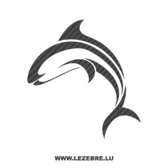 Dolphin Carbon Decal 3