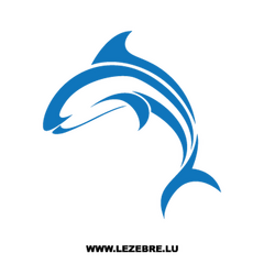 Dolphin Decal 3