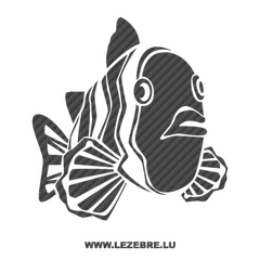 Fish Carbon Decal