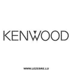 Sticker Carbone Kenwood Logo 2