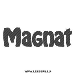 Magnat Logo Carbon Decal