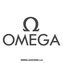 Sticker Carbone Omega Logo