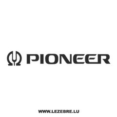 Sticker Pioneer Logo 2