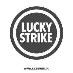 Lucky Stricke Carbon Decal