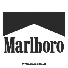 Marlboro Logo Decal 2
