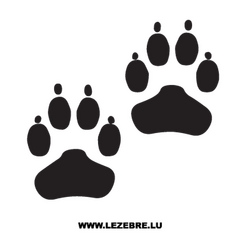 Dog paws Decal