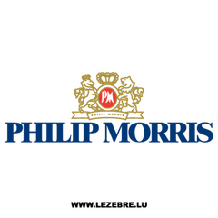 Philip Morris Logo Decal