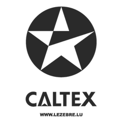 Sticker Caltex Logo