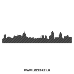 Silhouette Londres Carbon Decal