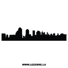 Silhouette New York City Decal 2