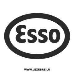 Sticker Esso Logo