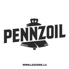 Pennzoil Logo Decal 2