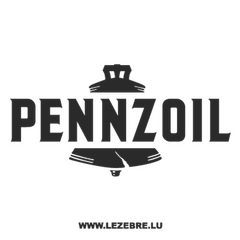 Pennzoil Logo Decal 3