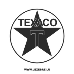 Texaco Logo Decal 5