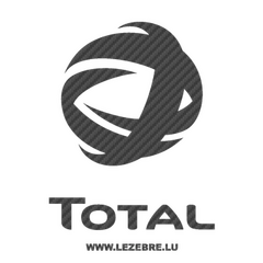 Sticker Carbone Total Logo 3
