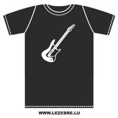 Tee shirt Guitarre RockStar