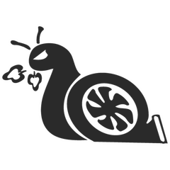 Fast Turbo Snail Decal