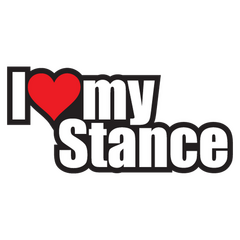 Sticker JDM I Love My Stance