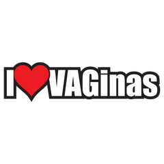 JDM I Love VAGinas Decal