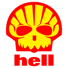 JDM Hell parody Shell T-shirt