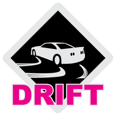 T-shirt JDM Drift Schild