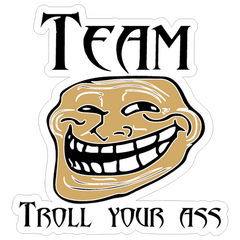 Sticker JDM Team Troll Your Ass