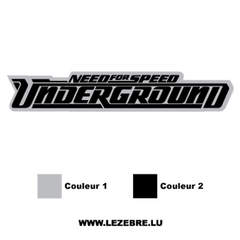 Need For Speed Underground Decal