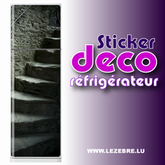 Stickers frigo Escalier ChatEau