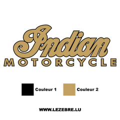 Sticker Indianer Motorcycle 2
