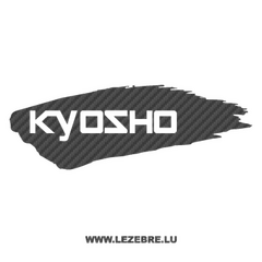 Sticker Carbone Kyosho Logo