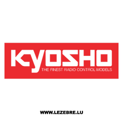 Sticker Kyosho Radio Control Models 2