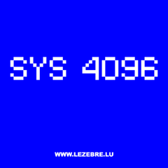 Tee-shirt Geek SYS 4096
