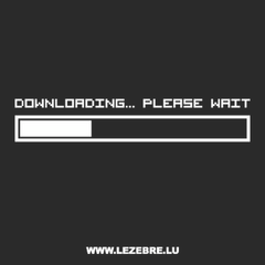 Tee-shirt Geek Downloading... Please Wait