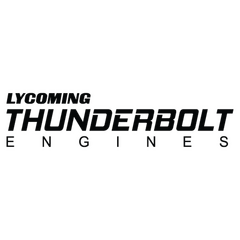 Sticker Lycoming Thunderbolt Engines Logo
