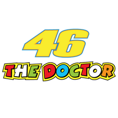 The Doctor Valentino Rossi 46 Decal