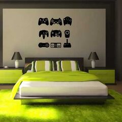 Video Game Controllers decoration Decal