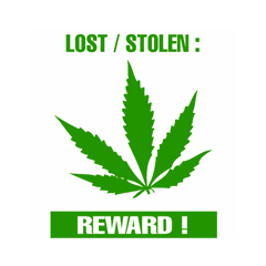 Sweat-Shirt Cannabis Lost or Stolen