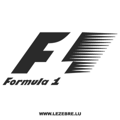Formule 1 F1 Logo Decal