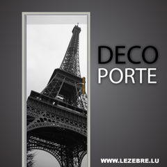 Sticker Déco Porte Tour Eiffel