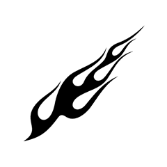 Flame Decal 09