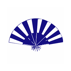 Chinese Hand Fan Decal 2
