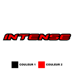 Intense bike logo Decal 2