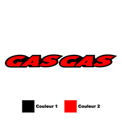 GAS-GAS logo color Decal