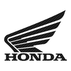 Sticker Karbon Honda Logo