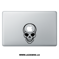 Sticker Macbook Emo Skull