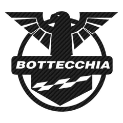Sticker Carbone Bottecchia Logo Vélo