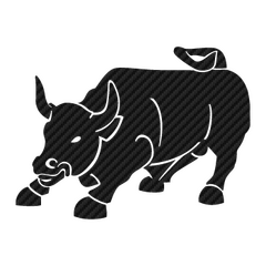 Bull Carbon Decal 2