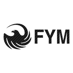 FYM logo Carbon Decal 3
