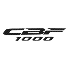Sticker Karbon Honda CBF 1000 logo 2