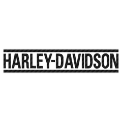 Sticker Carbone Harley Davidson Moto Deco Logo ★